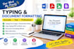 do accurate typing and document formatting