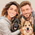 draw your pet and owner into a cartoon portrait