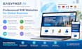 build an ai powered b2b manufacturing website with SEO