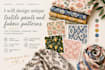 design unique textile prints and fabric patterns