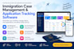 develop immigration case management and application tracking software