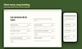 design a restaurant website with SEO and conversion copywriting