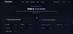 build a modern responsive react landing page with tailwind css