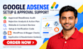 help with google adsense approval, fix rejection and set up adsense
