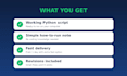 automate tasks with a python script
