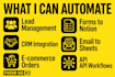 automate google sheets notion crm with make and zapier