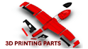 design 3d printable rc planes, uav drones and vtol aircraft