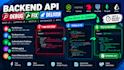 fix nodejs nestjs express backend API bugs and errors