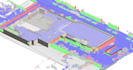 supermarket renovation, as built modeling from point cloud data to lod 300, 350