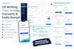 write UX writing, UI microcopy, and app onboarding content
