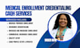 do medical provider enrollment credentialing caqh and era eft setup