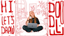 create custom doodle illustrations and clipart