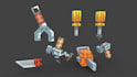 create custom blockbench minecraft 3d model wit texture animation props mob skin