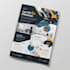 design professional, modern flyer, digital and print