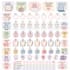 design custom cute stickers and printable sticker sheets