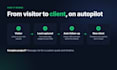 build a custom website with automations and CRM integration