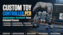 design custom toy circuit board joystick interface servo controller and embedded