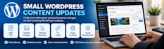 edit text, images and content on your wordpress website