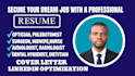 write an ats optimized healthcare resume and professional CV