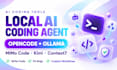 configure private local ai coding agent opencode ollama mimo code context 7 kimi