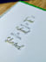 provide neat and beautiful handwritten notes