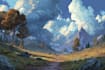 do fantasy landscape illustrations