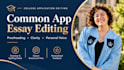 edit your common app personal essay and college application statement