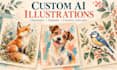 create custom ai animal and character illustrations