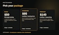 design and build a high converting landing page with a booking form