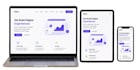 a modern responsive landing page using react