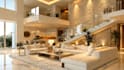 design a modern interior with realistic 3d rendering