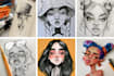 draw funny cartoon character, caricature, portrait