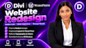 redesign divi website, divi homepage redesign, wordpress design
