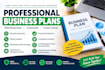 professional business plan, startup business plan financial