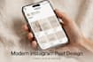 design modern instagram post,facebook post ,social post