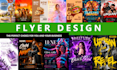 design a professional and modern flyer designs
