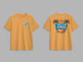 do a custom unique pickleball logo t shirt design