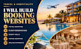 create direct hotel booking, flight booking, hall website, event booking website