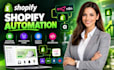 build shopify automation shopify website dropshipping store plimdor shopify api