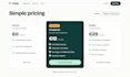 create a modern landing page with HTML and CSS