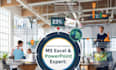 be your ms excel and powerpoint presentation expert