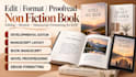 edit format proofread non fiction book editing memoir manuscript formatting kpd
