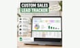 create a professional sales lead tracker