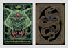 do custom trading card illustration