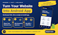 convert your website into professional android app