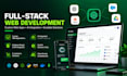 create an ai powered website with database integration