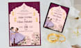design elegant indian wedding invitation cards