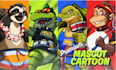design a custom cartoon mascot and mascot logo