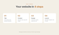 design a modern professional website