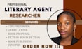 research literary agents and write a pro query letter
